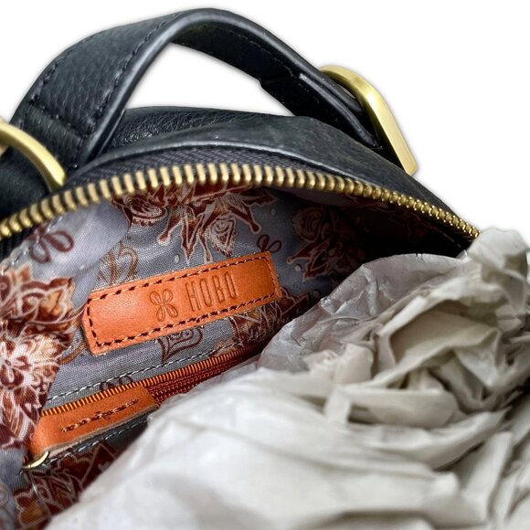HOBO “Revel” Black Leather Mini Convertible Backpack / Crossbody – NWT - Picture 6 of 7